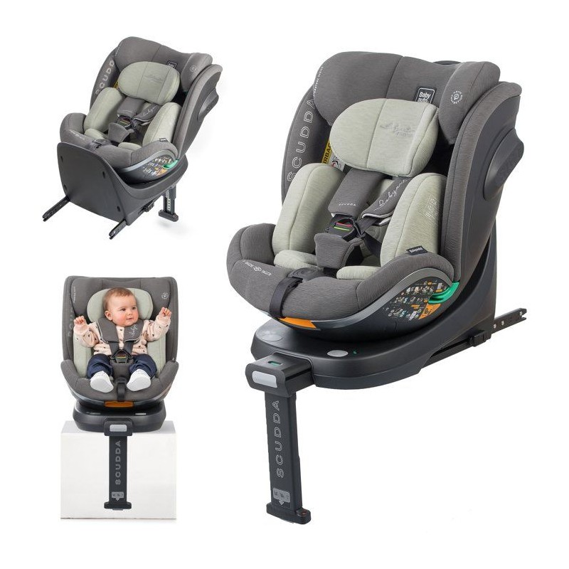 Siege auto - BABYAUTO - SCUDDA - Groupe 0/1/2/3 - 40/150 cm - I-Size -