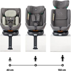 Siege auto - BABYAUTO - SCUDDA - Groupe 0/1/2/3 - 40/150 cm - I-Size -