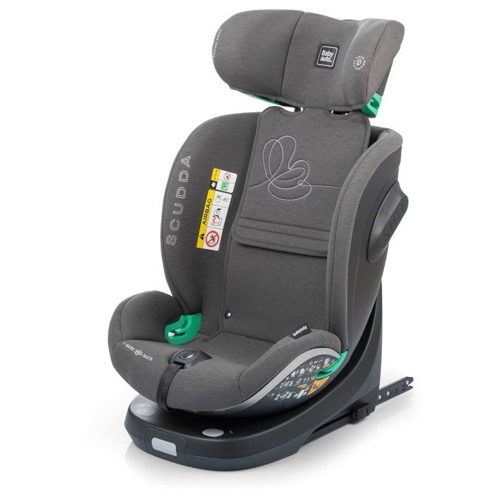 Siege auto - BABYAUTO - SCUDDA - Groupe 0/1/2/3 - 40/150 cm - I-Size - Pivotant - Inclinable - Réducteur - Jambe de force - Oli
