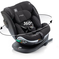 Siege auto - BABYAUTO - XPERTA - Groupe 0/1/2/3 - 40/150 cm - I-Size - Pivotant - Inclinable - Avec réducteur - Anthracite
