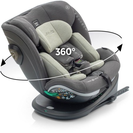 Siege auto - BABYAUTO - XPERTA - Groupe 0/1/2/3 - 40/150 cm - I-Size - Pivotant - Inclinable - Avec réducteur - Olive