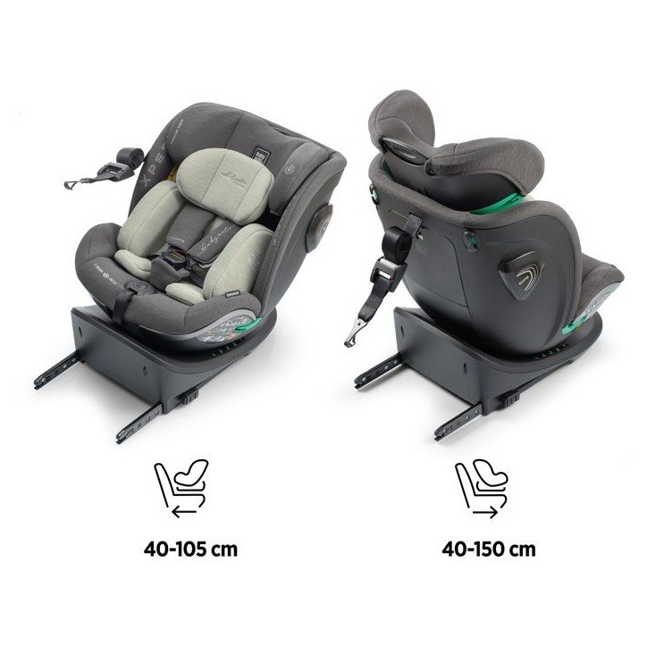 Siege auto - BABYAUTO - XPERTA - Groupe 0/1/2/3 - 40/150 cm - I-Size - Pivotant - Inclinable - Avec réducteur - Olive Siege auto - BABYAUTO - XPERTA - Groupe 0/1/2/3 - 40/150 cm - I-Size - Pivotant - Inclinable - Avec réducteur - Olive