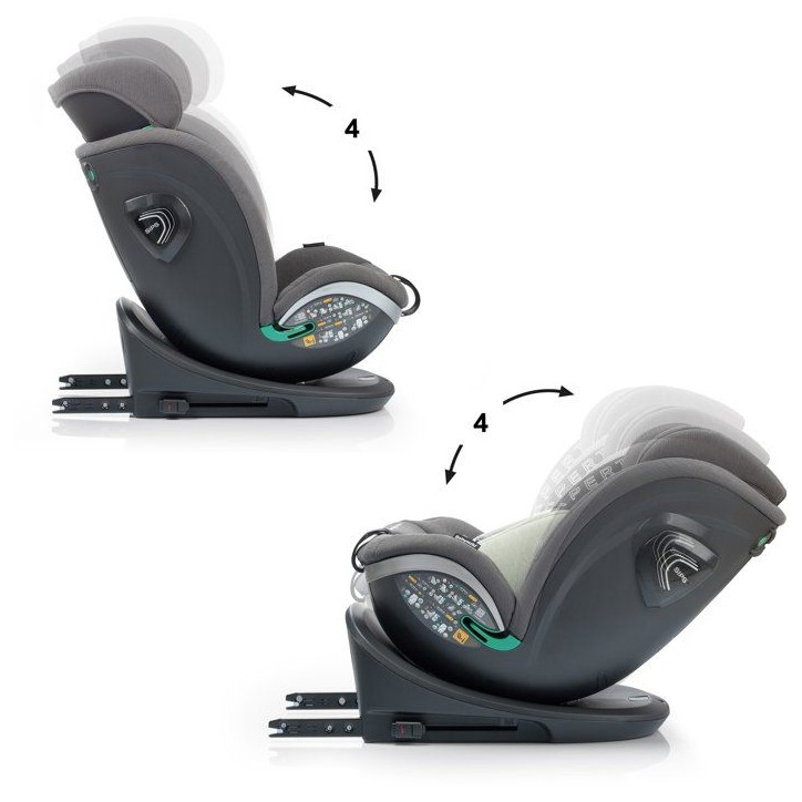 Siege auto - BABYAUTO - XPERTA - Groupe 0/1/2/3 - 40/150 cm - I-Size - Pivotant - Inclinable - Avec réducteur - Olive Siege auto - BABYAUTO - XPERTA - Groupe 0/1/2/3 - 40/150 cm - I-Size - Pivotant - Inclinable - Avec réducteur - Olive
