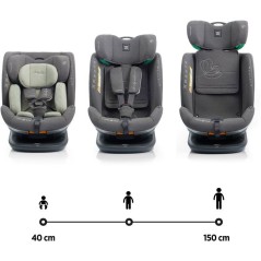 Siege auto - BABYAUTO - XPERTA - Groupe 0/1/2/3 - 40/150 cm - I-Size -
