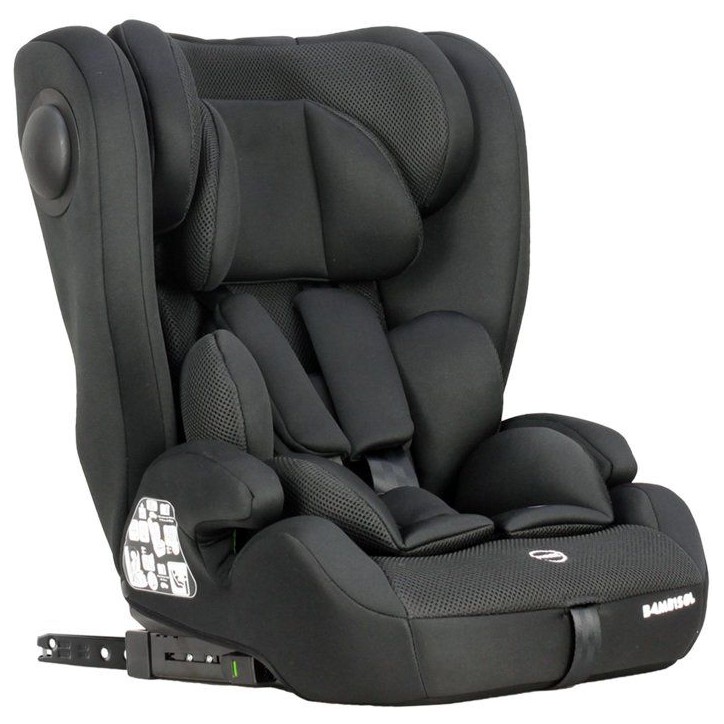 Siege auto évolutif - BAMBISOL - AY575N - Groupe 1/2/3 - I-Size - Isofix - Réducteur - Noir Siege auto évolutif - BAMBISOL - AY575N - Groupe 1/2/3 - I-Size - Isofix - Réducteur - Noir