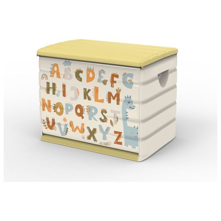 Coffre de rangement - PLASTIKEN - 260 L - 80 x 61 x 53 cm - Lettre Coffre de rangement - PLASTIKEN - 260 L - 80 x 61 x 53 cm - Lettre