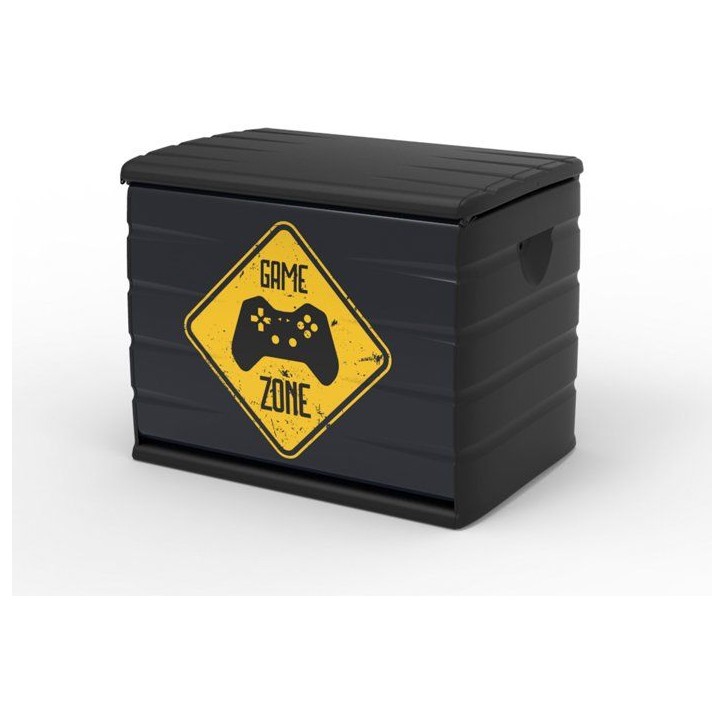 Coffre de rangement - PLASTIKEN - 260 L - 80 x 61 x 53 cm - Game Coffre de rangement - PLASTIKEN - 260 L - 80 x 61 x 53 cm - Game