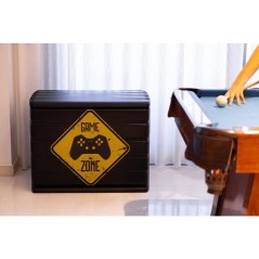 Coffre de rangement - PLASTIKEN - 260 L - 80 x 61 x 53 cm - Game