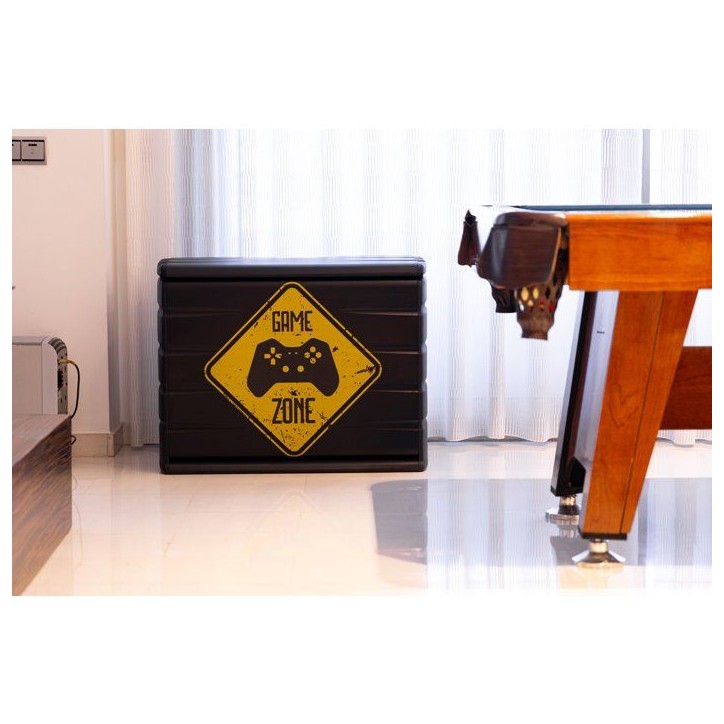 Coffre de rangement - PLASTIKEN - 260 L - 80 x 61 x 53 cm - Game Coffre de rangement - PLASTIKEN - 260 L - 80 x 61 x 53 cm - Game