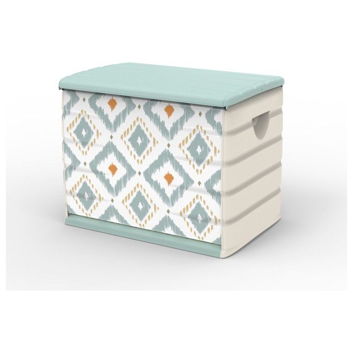 Coffre de rangement - PLASTIKEN - 260 L - 80 x 61 x 53 cm - Vintage Coffre de rangement - PLASTIKEN - 260 L - 80 x 61 x 53 cm - Vintage