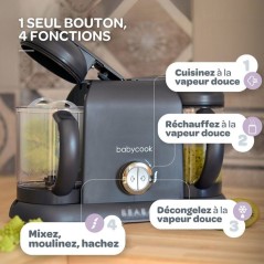 Pack robot cuiseur multifonction Babycook Duo + lot de cuilleres - BEA