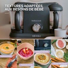 Pack robot cuiseur multifonction Babycook Duo + lot de cuilleres - BEA