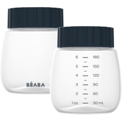 Lot de 2 Bouteilles de recueil et conservation pour lait maternel - BE