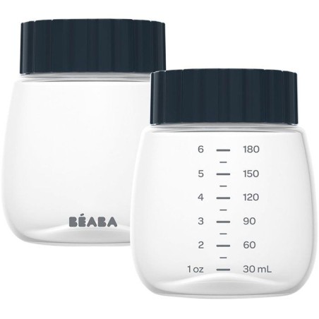 Lot de 2 Bouteilles de recueil et conservation pour lait maternel - BE