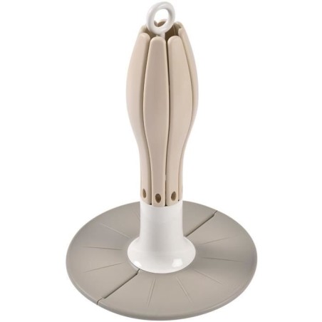 Egoutte-biberons pliable Flower - BEABA - Jusqu'a 8 biberons - Argile