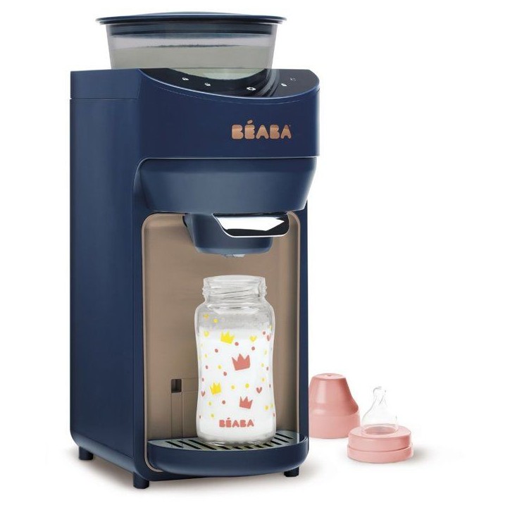 Préparateur de biberons - BEABA - MILKEO Plus V2 - Bleu nuit Préparateur de biberons - BEABA - MILKEO Plus V2 - Bleu nuit