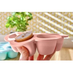 BEABA Multiportions en silicone de qualité premium, résistance therm