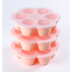 BEABA Multiportions en silicone de qualité premium, résistance therm