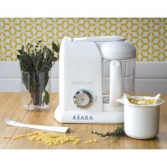 BÉABA - Babycook Solo - Robot Bébé 4 en 1 Mixeur-Cuiseur - Cuisson