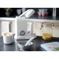 BÉABA - Babycook Solo - Robot Bébé 4 en 1 Mixeur-Cuiseur - Cuisson