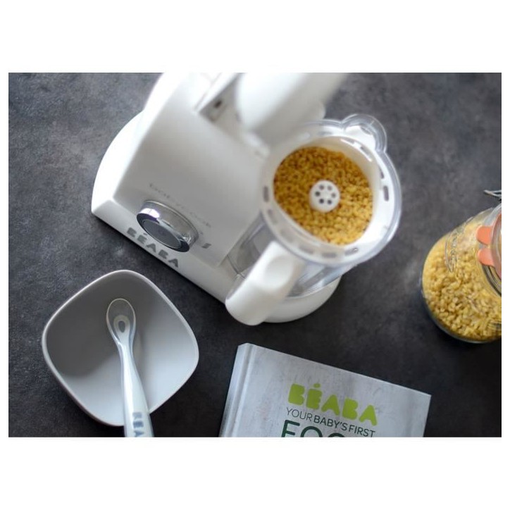 BÉABA - Babycook Solo - Robot Bébé 4 en 1 Mixeur-Cuiseur - Cuisson Vapeur - Blanc BÉABA - Babycook Solo - Robot Bébé 4 en 1 Mixeur-Cuiseur - Cuisson Vapeur - Blanc