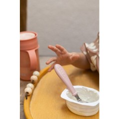 Set 3 couverts - BEABA - Inox - Barbe a papa