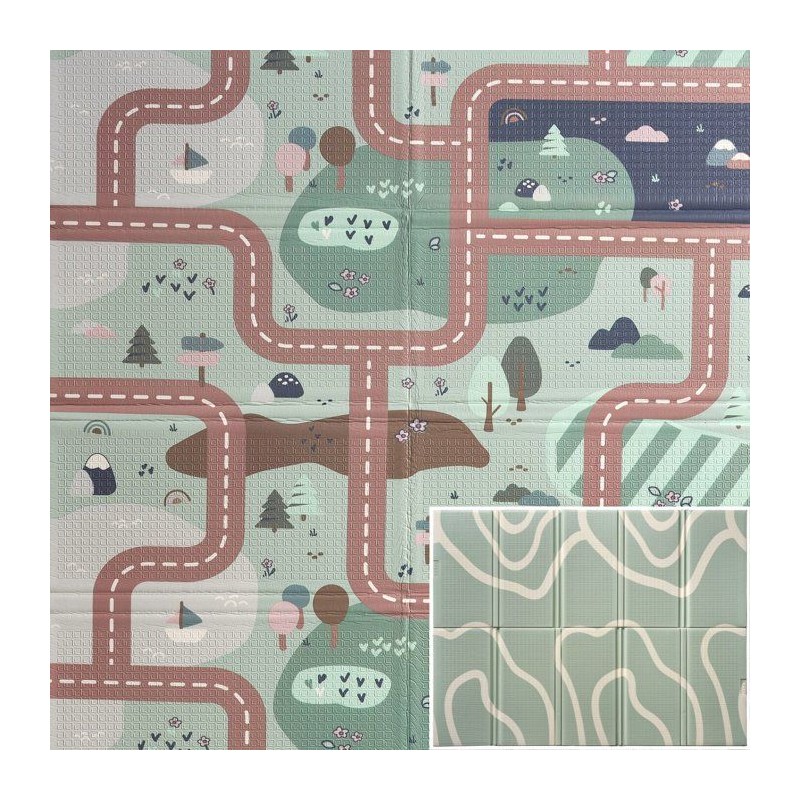 Tapis de motricité XXL - BEABA - Play Life - Landform