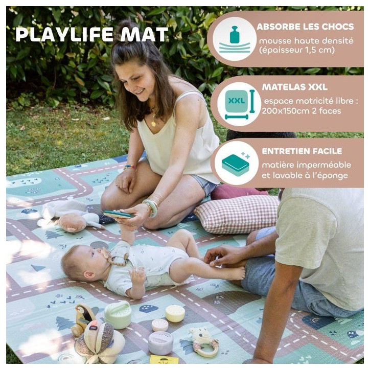 Tapis de motricité XXL - BEABA - Play Life - Arch
