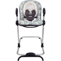 Transat - BEABA - Up & Down I - Réglable en hauteur - Playprint Natur