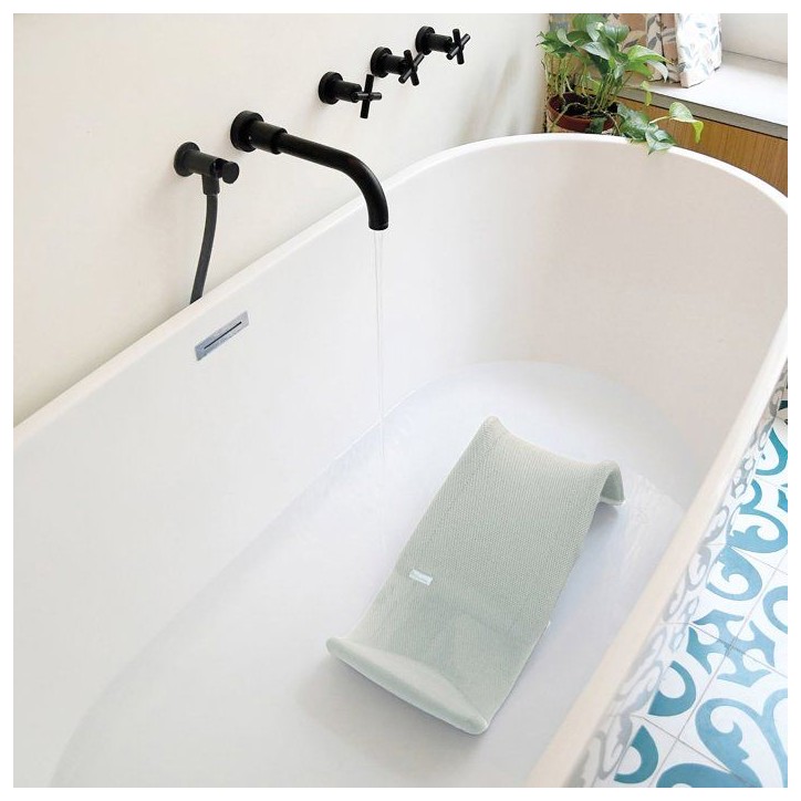 Transat de bain ergonomique - BEABA - Transatdo - Gris velours Transat de bain ergonomique - BEABA - Transatdo - Gris velours