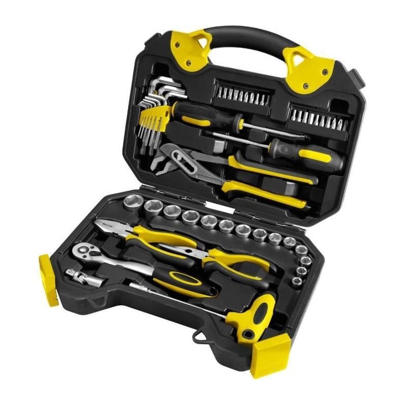 Ensemble d'outils - FIELDMANN - FDG 5002-54R - 54 pieces - Douilles 3/ Ensemble d'outils - FIELDMANN - FDG 5002-54R - 54 pieces - Douilles 3/