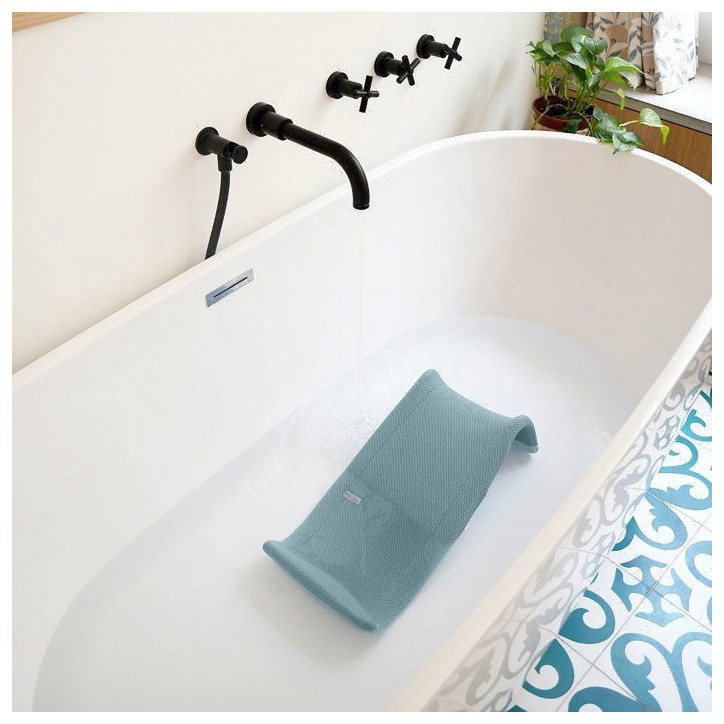Transat de bain ergonomique - BEABA - Transatdo - Bleu baltique Transat de bain ergonomique - BEABA - Transatdo - Bleu baltique