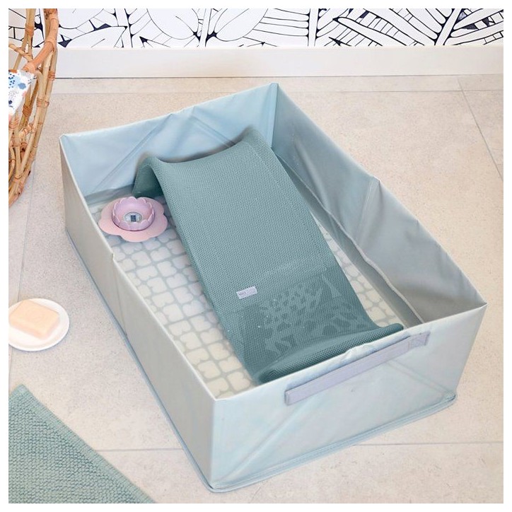 Transat de bain ergonomique - BEABA - Transatdo - Bleu baltique Transat de bain ergonomique - BEABA - Transatdo - Bleu baltique