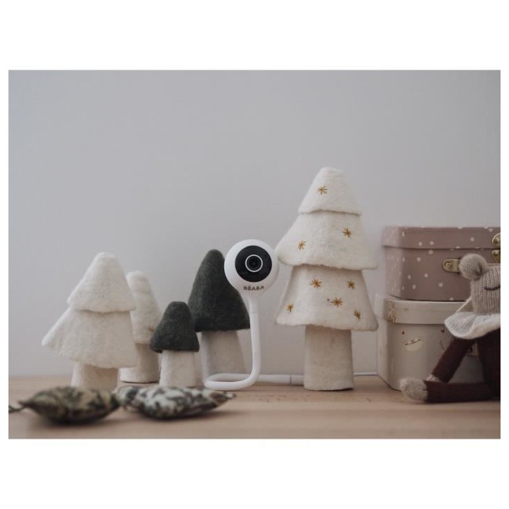 Ecoute bébé vidéo - BEABA - ZEN Connect - Full HD 1080p - Longue portée - Berceuses