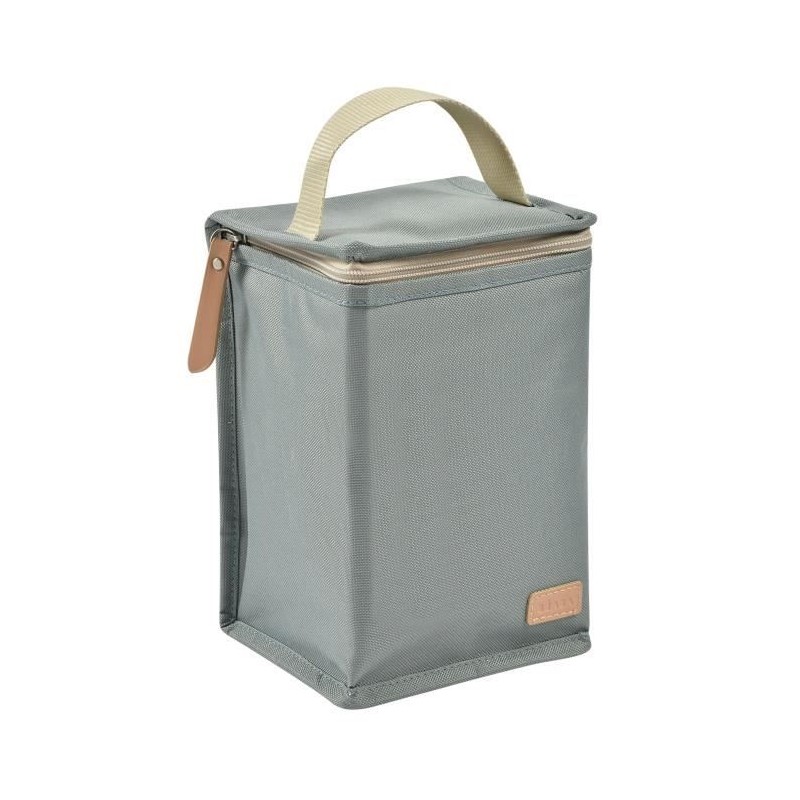 BEABA, Pochette repas bébé, isotherme, vert sauge
