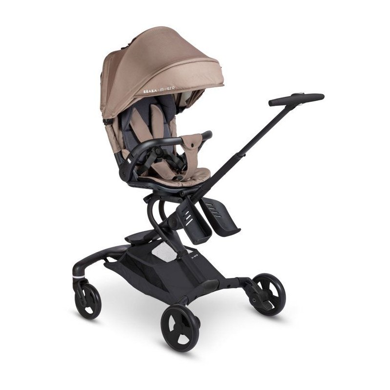 BEABA - Poussette - Baby Cruiser 360° - 4 roues - Pralin