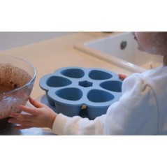 BEABA Multiportions en silicone de qualité premium, résistance therm