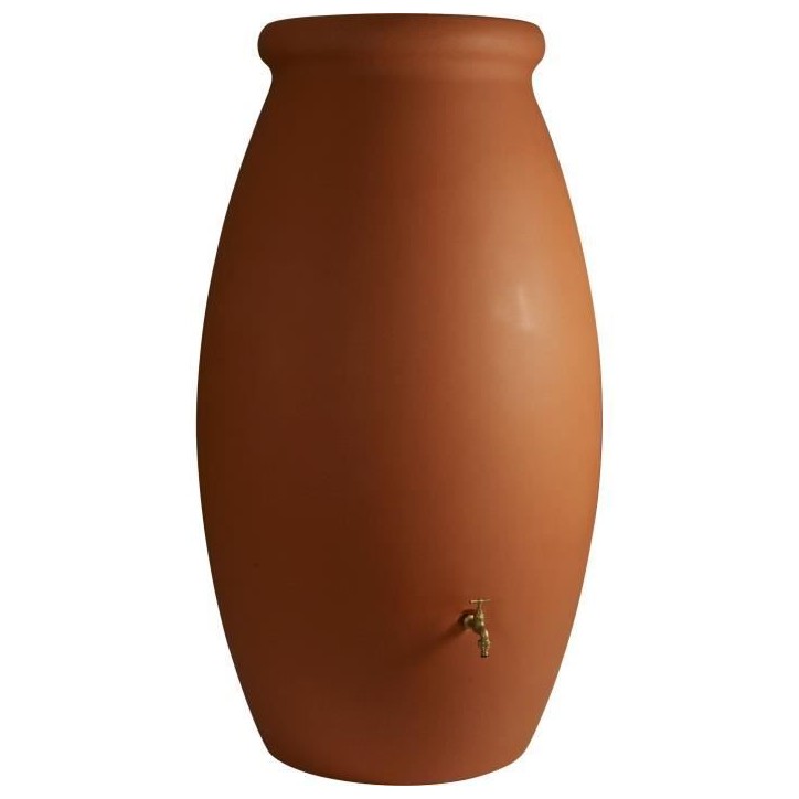 Récupérateur d'eau Jarre rotomoulé - BELLI - 1000 L - Terre cuite