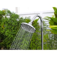 Douche solaire - Bestway - SolarFlow 8 L - Noir - 50 x 50 x 218 cm - 7