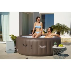 Spa gonflable BESTWAY - Lay-Z-Spa Dominica - 140 airjets - 196 x 71 cm