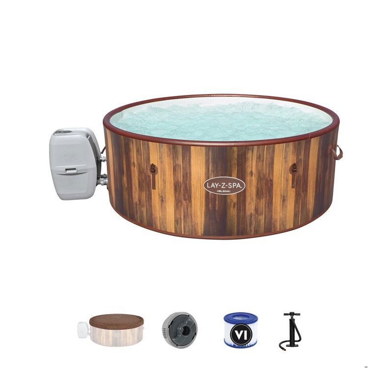 Spa gonflable BESTWAY - Lay-Z-Spa Helsinki - 180 airjets - 180 x 66 cm