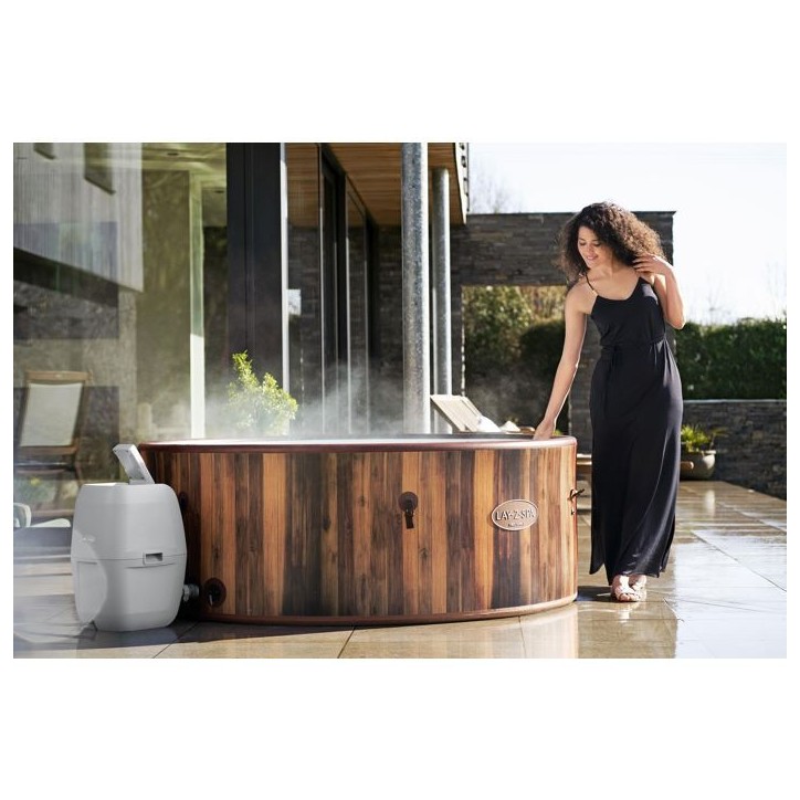 Spa gonflable BESTWAY - Lay-Z-Spa Helsinki - 180 airjets - 180 x 66 cm - 5 a 7 places - Rond (couverture, cartouche, diffuseur) Spa gonflable BESTWAY - Lay-Z-Spa Helsinki - 180 airjets - 180 x 66 cm - 5 a 7 places - Rond (couverture, cartouche, diffuseur)