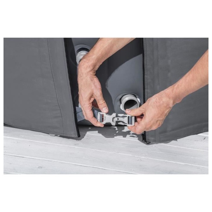 BESTWAY - Couverture thermique EnergySense™ pour spa rond 1,80m x 66cm - Waterproof