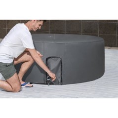 BESTWAY - Couverture thermique EnergySense™ pour spas rond 216 x 80