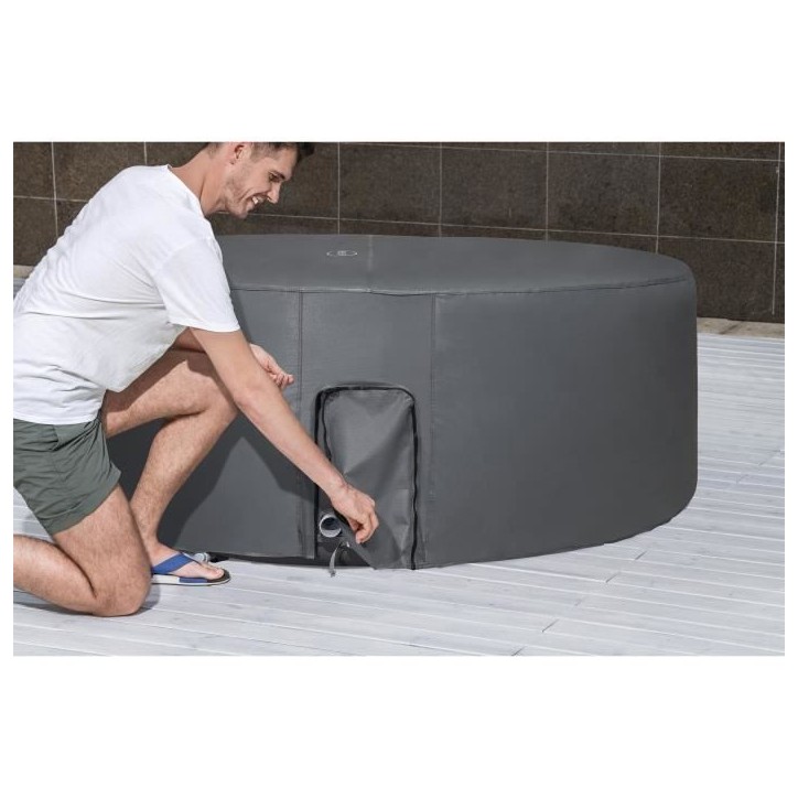 BESTWAY - Couverture thermique EnergySense™ pour spas rond 216 x 80 cm BESTWAY - Couverture thermique EnergySense™ pour spas rond 216 x 80 cm