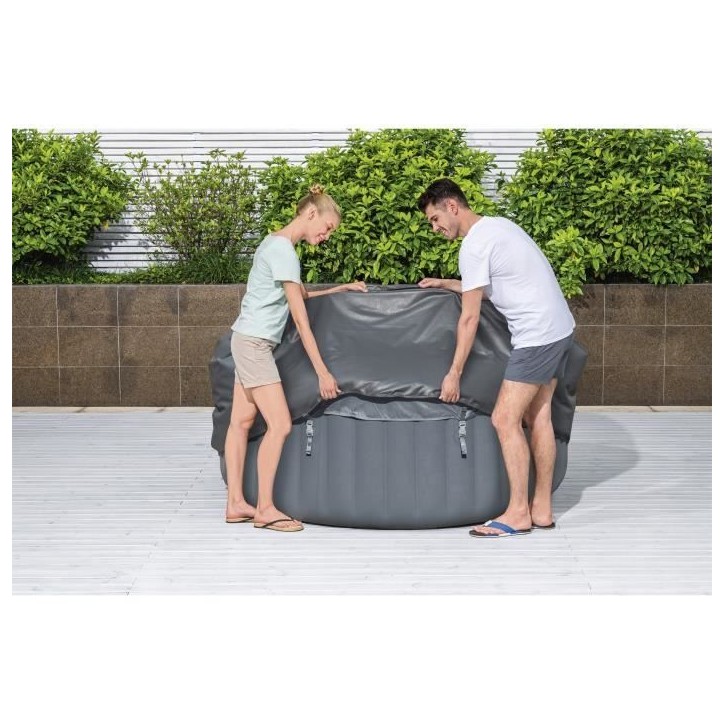 BESTWAY - Couverture thermique EnergySense™ pour spas rond 216 x 80 cm BESTWAY - Couverture thermique EnergySense™ pour spas rond 216 x 80 cm