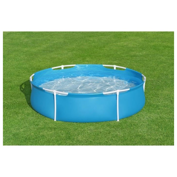 Piscinette BESTWAY - My First FramePool - 152 x 38 cm - Ronde Piscinette BESTWAY - My First FramePool - 152 x 38 cm - Ronde