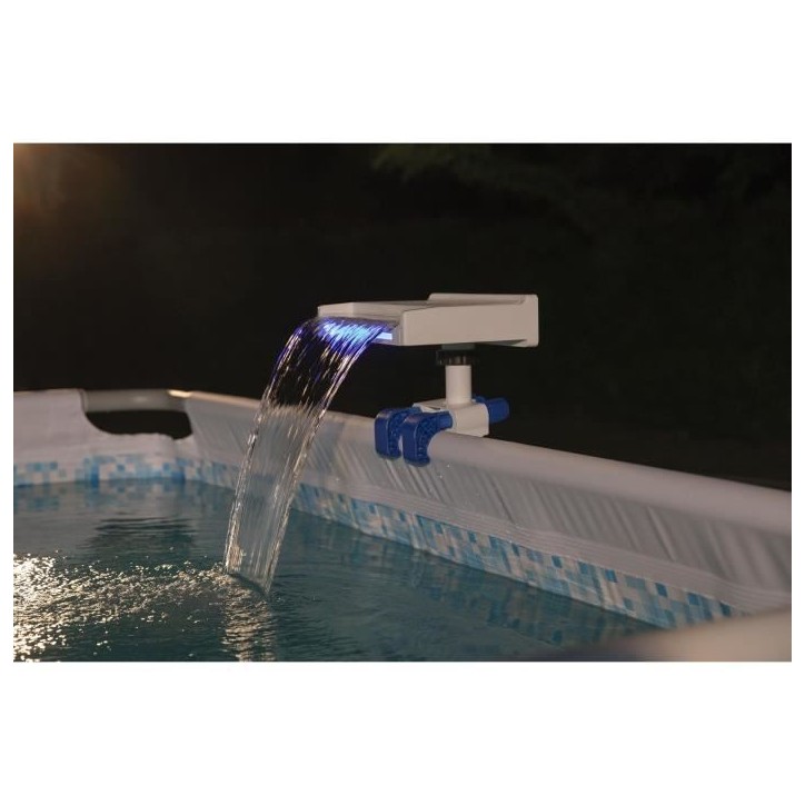 Fontaine cascade - Bestway - Pour piscine hors sol - Avec LED Fontaine cascade - Bestway - Pour piscine hors sol - Avec LED