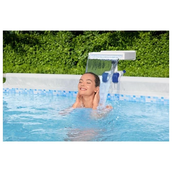 Fontaine cascade - Bestway - Pour piscine hors sol - Avec LED Fontaine cascade - Bestway - Pour piscine hors sol - Avec LED