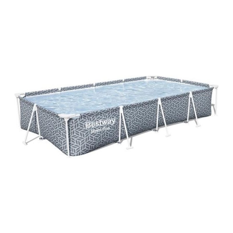 Piscine hors sol tubulaire BESTWAY - Steel Pro™ - 366 x 201 x 66 cm